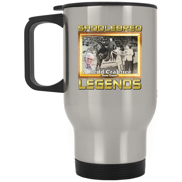 REDD CRABTREE (Legends Series) XP8400S Silver Stainless Travel Mug
