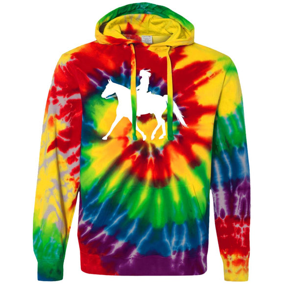 Missouri Fox Trotter LADY FINAL ART WHITE CD877 Unisex Tie-Dyed Pullover Hoodie