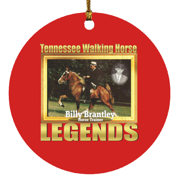 BILLY BRANTLEY (Legends Series) SUBORNC Circle Ornament