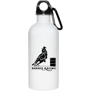 BARREL RACING STYLE 1 4HORSE 23663 20 oz. Stainless Steel Water Bottle