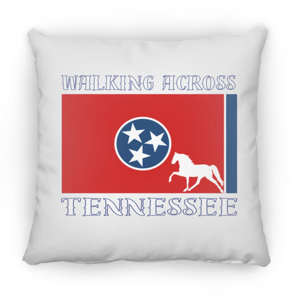 Walking Across Tennessee (Pleasure) ZP16 Medium Square Pillow
