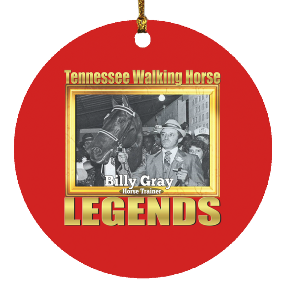 BILLY GRAY (Legends Series) SUBORNC Circle Ornament