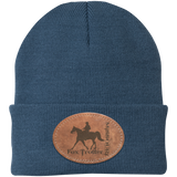 MISSOURI FOX TROTTER ON LEATHER CP90 Knit Cap - Patch