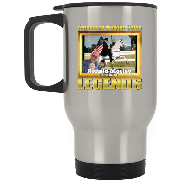 RONALD MOSLEY (Legends Series) XP8400S Silver Stainless Travel Mug