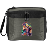 EQUINE ABSTRACT 1 4HORSE BG513 12-Pack Cooler