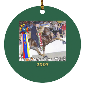WGC THE WHOLE NINE YARDS SUBORNC Circle Ornament