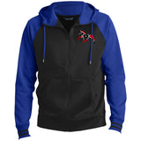 Rebel on the Rail Tennessee Walking Horse Pleasure ST236 Men's Sport-Wick® Full-Zip Hooded Jacket
