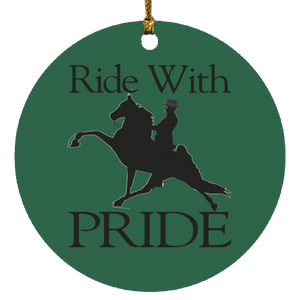 Ride With Pride SUBORNC Circle Ornament