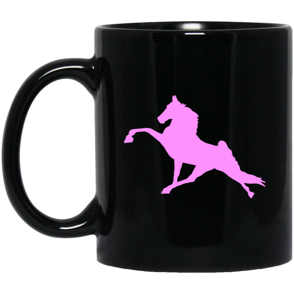 Tennessee Walking Horse Performance (light pink) BM11OZ 11oz Black Mug