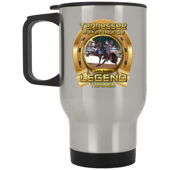 EDDIE BARCLAY (TWH LEGENDS) XP8400S Silver Stainless Travel Mug