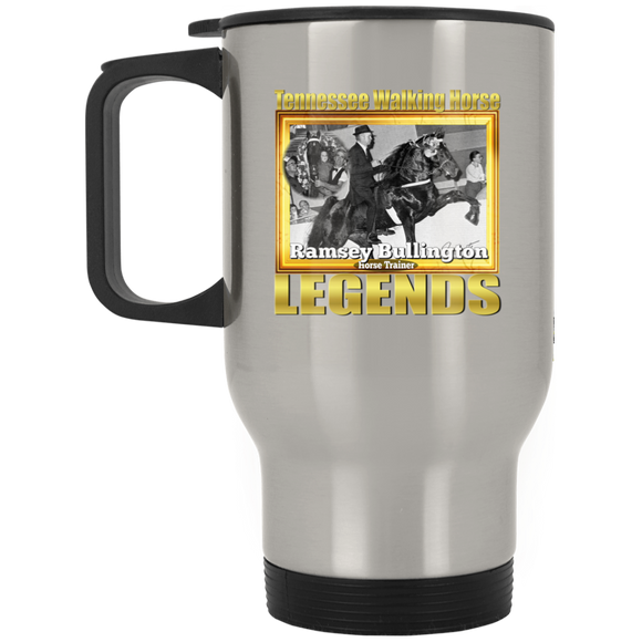 RAMSEY BULLINGTON (Legends Series) XP8400S Silver Stainless Travel Mug