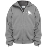 Tennessee Walking Horse Performance (WHITE) PC90YZH Youth Full Zip Hoodie