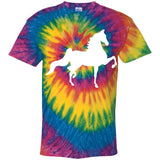 American Saddlebred (white) CD100Y Youth Tie Dye T-Shirt
