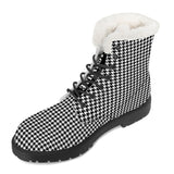 NASHVILLE BRAND Faux Fur Synthetic Leather Boot