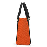 Tennessee Walking Horse Rio Orange Luxury Women PU Tote Bag - Black