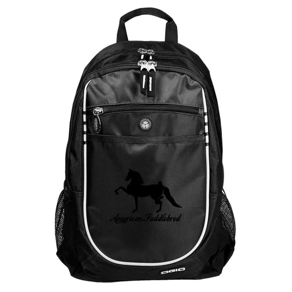 American Saddlebred 2 (black) 711140 Rugged Bookbag - My Pony Store