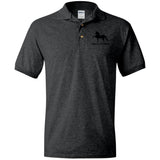American Saddlebred 2 (black) G880 Jersey Polo Shirt - My Pony Store