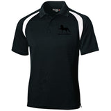 American Saddlebred 2 (black) T476 Moisture-Wicking Tag-Free Golf Shirt - My Pony Store