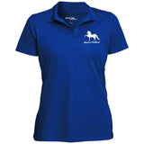 American Saddlebred 2 (white) LST650 Ladies' Micropique Sport-Wick® Polo - My Pony Store