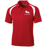 American Saddlebred 2 (white) T476 Moisture-Wicking Tag-Free Golf Shirt - My Pony Store