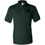 American Saddlebred (black) G880 Jersey Polo Shirt - My Pony Store