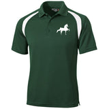 American Saddlebred (white) T476 Moisture-Wicking Tag-Free Golf Shirt - My Pony Store