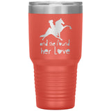 AND SHE FOUND HER LOVE TWH PERF 30oz Insulated Tumbler - My Pony Store