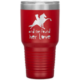 AND SHE FOUND HER LOVE TWH PERF 30oz Insulated Tumbler - My Pony Store