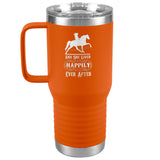 AND SHE LIVED HAPPILY EVER AFTER 20oz Travel Tumbler - My Pony Store