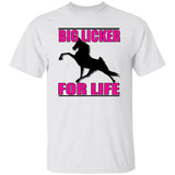 Big Licker for Life Pink G500 5.3 oz. T-Shirt - My Pony Store
