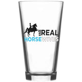 THE REAL SADDLEBRED WIVES DRINK WEAR 16OZ GLASS - My Pony Store